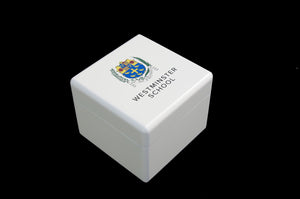 Westminster School Memory box - Small Square - white top