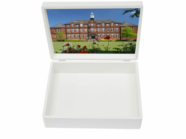 Alleyn's School Memory Wood Box - A4 Box - Personalised