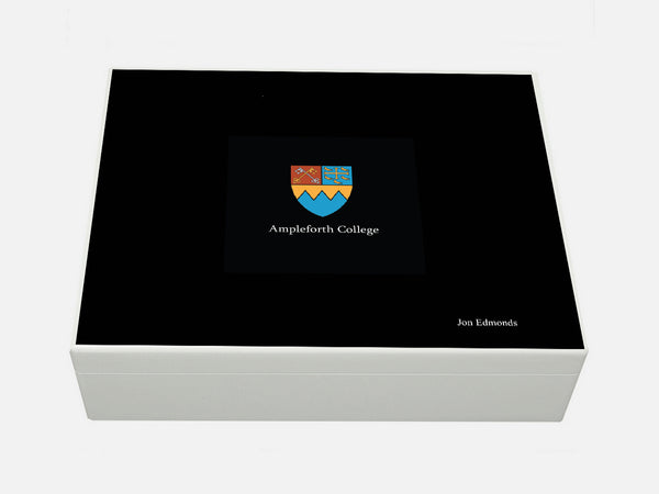 Ampleforth College School Memory Wood Box - A4 Box - Personalised