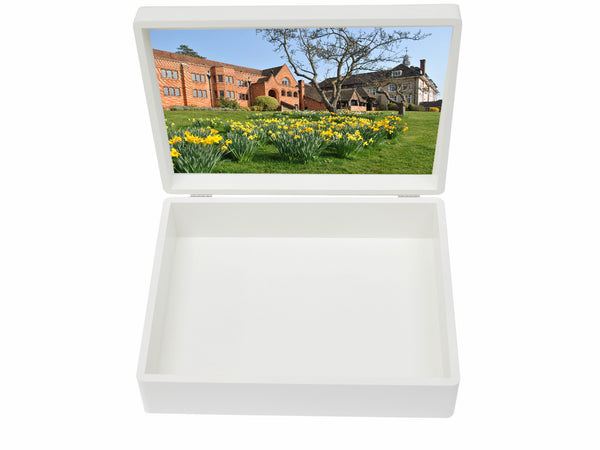 Bedales School Memory Wood Box - A4 Box - Personalised