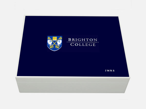 Brighton College School Memory Wood Box - A4 Box - Personalised