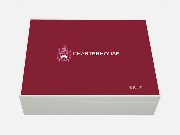 Charterhouse School Memory Wood Box - A4 Box - Personalised