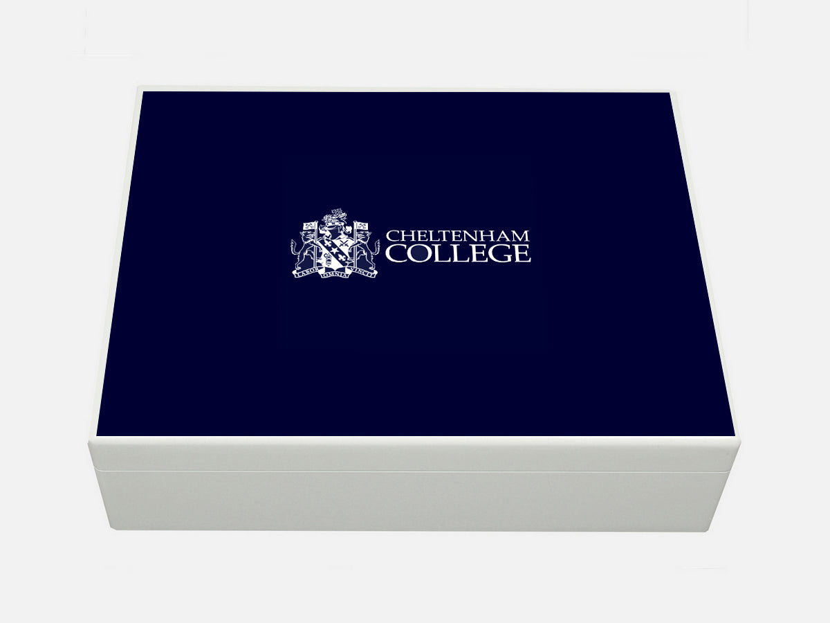 Cheltenham College School Memory Wood Box - A4 Box - Personalised