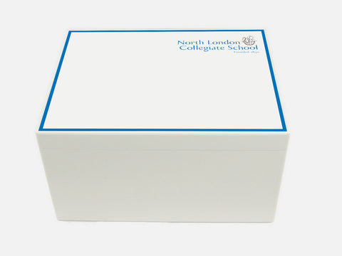 North London Collegiate School Memory Wood Box - A4 Chest - Personalised
