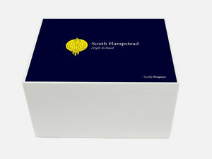 South Hampstead High School Memory Wood Box - A4 Chest - Personalised
