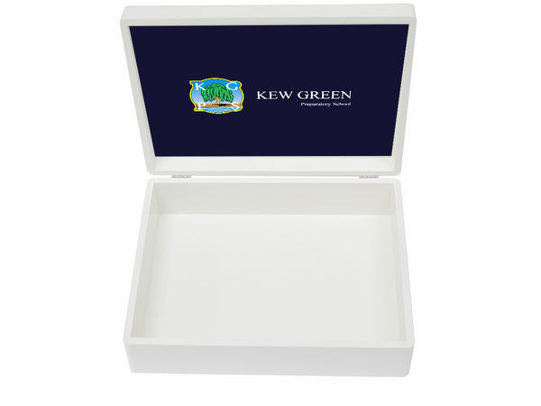 Kew Green School Memory Wood Box - A4 box - School Photo - Personalised