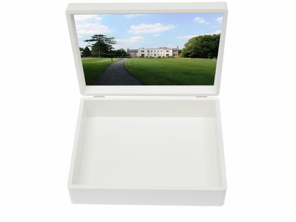 Leighton Park School Memory Wood Box - A4 box - Personalised