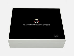 Magdalen College School Memory Wood Box - A4 box - Personalised