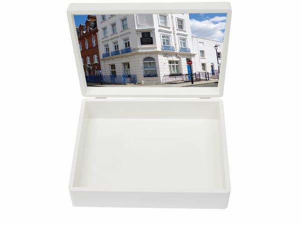 Francis Holland Sloane Square School Memory Wood Box - A4 box - personalised