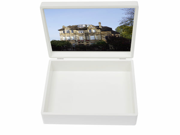 Prospect House School Memory Wood Box - A4 box - Personalised