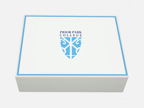 Prior Park College School Memory Wood Box - A4 box - Personalised