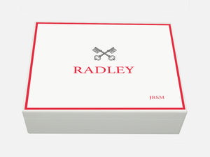 Radley College School Memory Wood Box - A4 box - Personalised