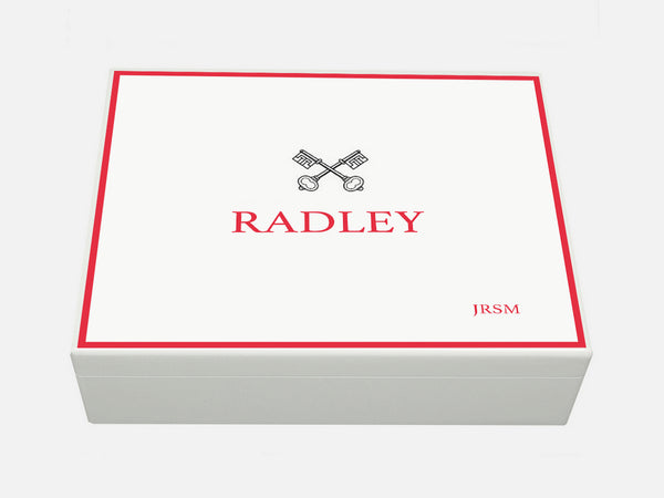 Radley College School Memory Wood Box - A4 box - Personalised
