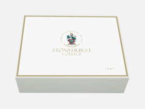 Stonyhurst School Memory Wood Box - A4 box - Personalised