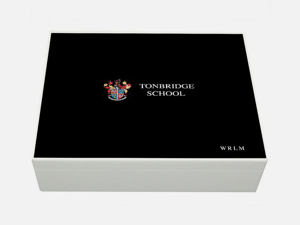 Tonbridge School Memory Wood Box - A4 box - Personalised