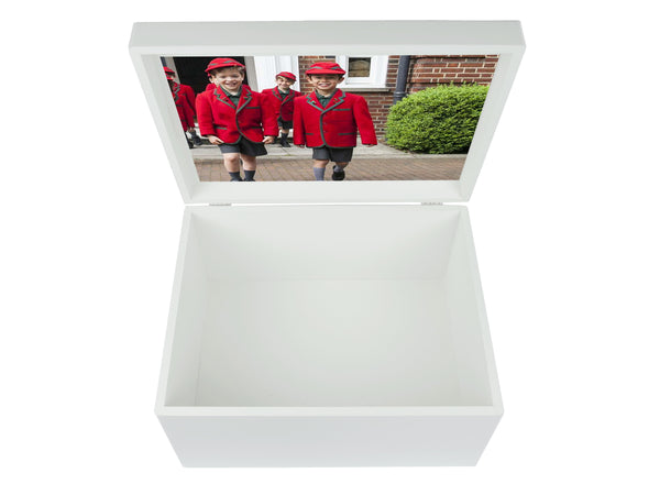 Arnold House school memory box with your own photo on inside lid