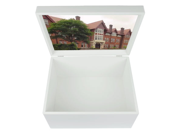 Caterham School Memory Wood Box - A4 Chest - Personalised