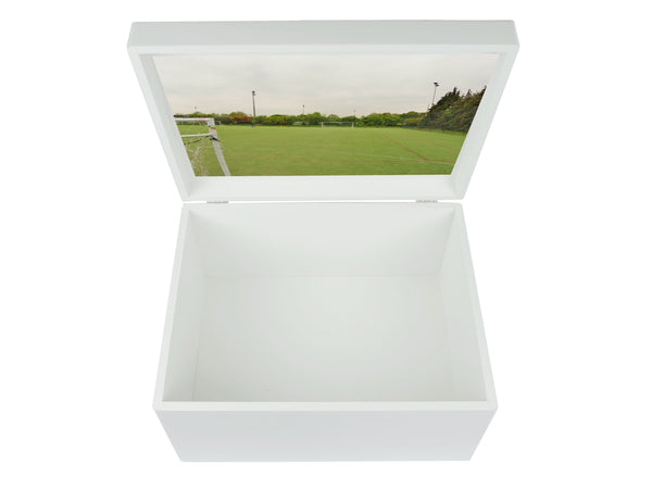 Falcons School Memory Wood Box - A4 Chest - Personalised