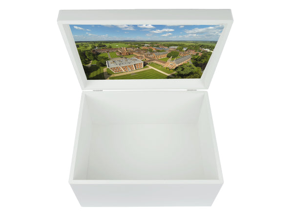 Radley College School Memory Wood Box - A4 Chest - Personalised