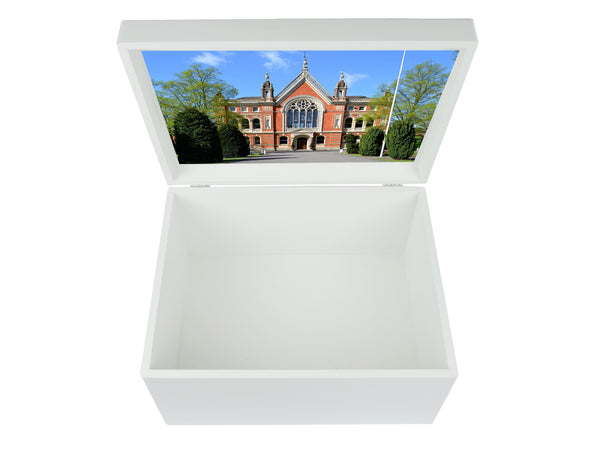 A4 Chest - Personalised Dulwich College School Memory Wood Box