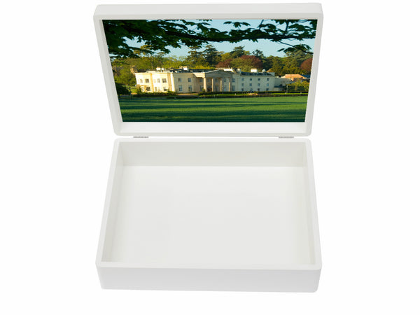 Concord College School Memory Wood Box - A4 Box - Personalised