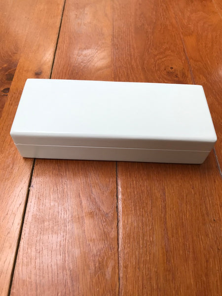 Pencil Case - Luxury White Wood Medium  21.2 x 8.5 x 5 cm