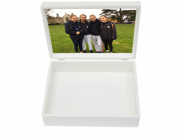 A4 Box - Personalised Bryanston School Memory Wood Box