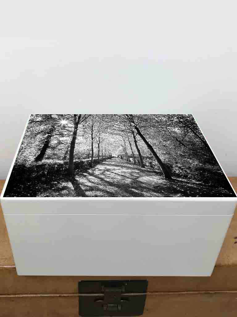 Photo Memory Box with Photo Inside - A4 Chest 335 x 260 x 180 mm