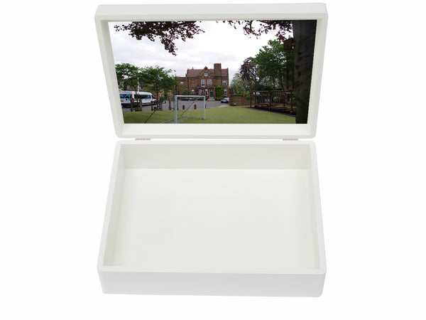 Northcote Lodge School Memory Wood Box - A4 box - Personalised