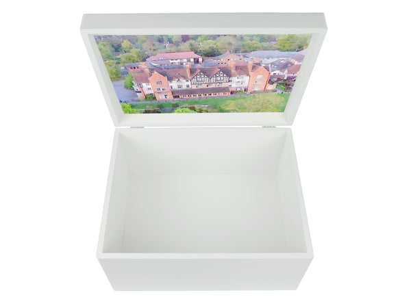 Reed's School Memory Wood Box - A4 Chest - Personalised