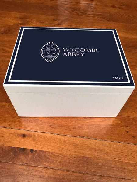 Wycombe Abbey School Memory Wood Box - A4 Chest - Personalised
