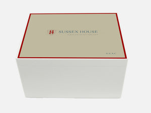 Sussex House School Memory Wood Box - A4 Chest - Personalised