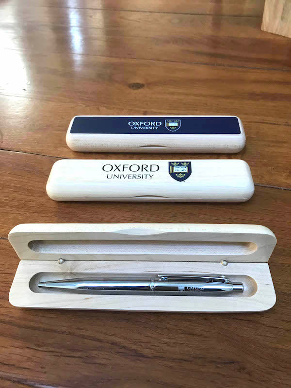 Maple Luxury Thin Wooden Pen Case